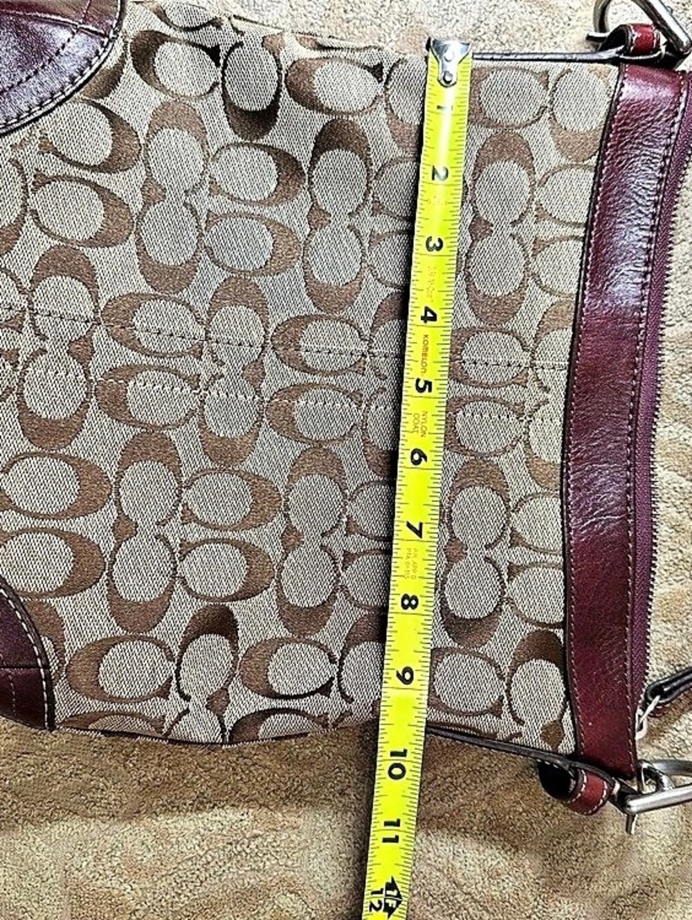 Coach “Charlie” Signature Shoulder/Crossbody-VGVC-VINTAGE RESTORED!! - Picture 12 of 14